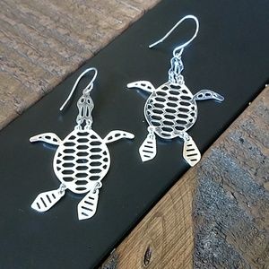 Sea turtle earrings